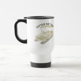 Taza De Viaje Mug de viaje en bote de pontón personalizado en Ta