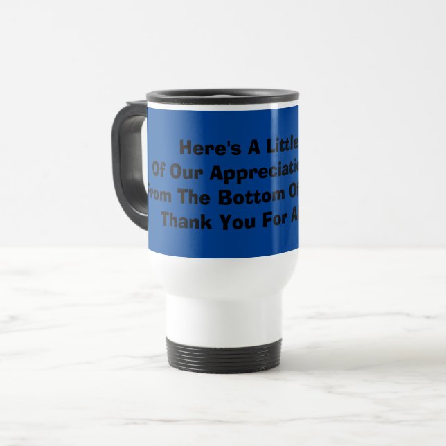 Taza De Viaje Mug De Viaje Para Agradecerlas (Anverso izquierdo)