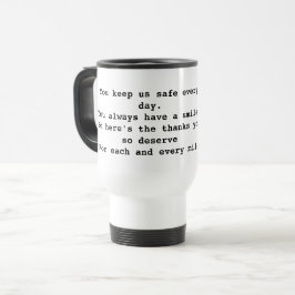 Taza De Viaje Mug de viaje para ayudante de autobús escolar o co
