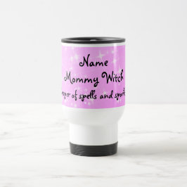 Taza De Viaje Mug de viaje personalizado de mami Witch