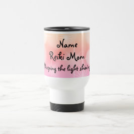 Taza De Viaje Mug de viaje personalizado de Reiki Mom
