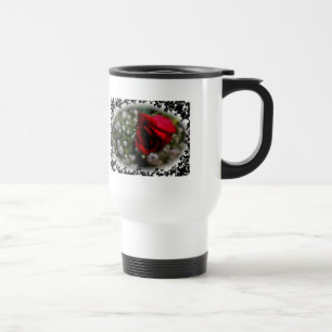 Taza De Viaje Mug de viaje por el aliento del Rosa y el bebé