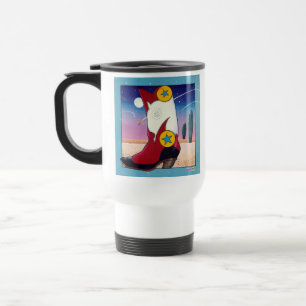 Taza De Viaje Mug de viajes - Bote de Cowboy, todos vestidos