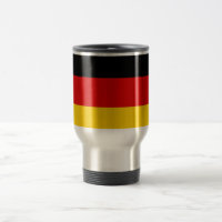 Mug de viajes con bandera de Alemania