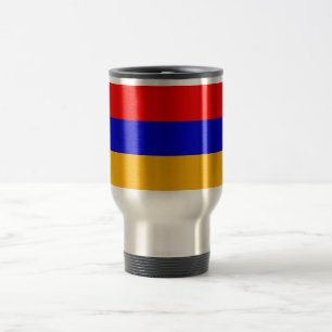 Taza De Viaje Mug de viajes con bandera de Armenia