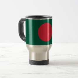 Taza De Viaje Mug de viajes con bandera de Bangladesh