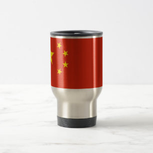 Taza De Viaje Mug de viajes con bandera de China