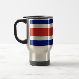 Taza De Viaje Mug de viajes con bandera de Costa Rica