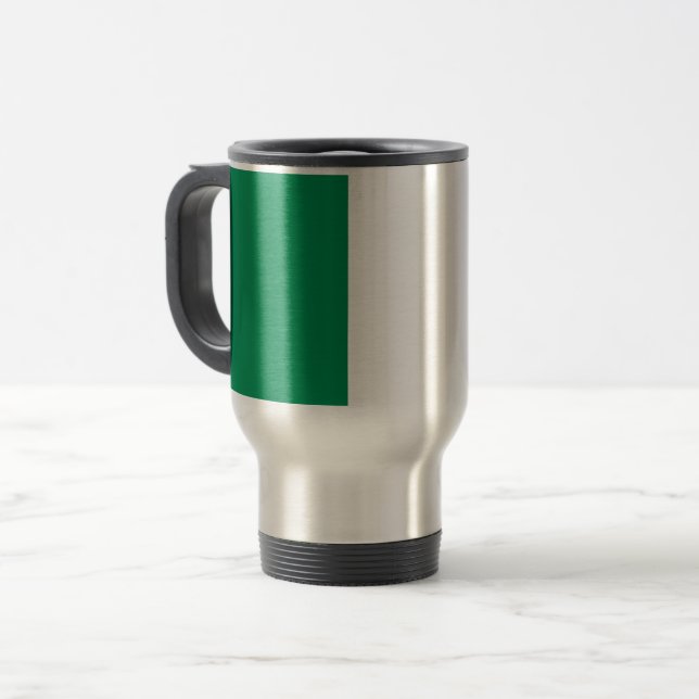Taza De Viaje Mug de viajes con bandera de Nigeria (Anverso izquierdo)