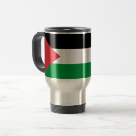 Taza De Viaje Mug de viajes con bandera de Palestina