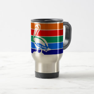 Taza De Viaje Mug de viajes con bandera de San Petersburgo