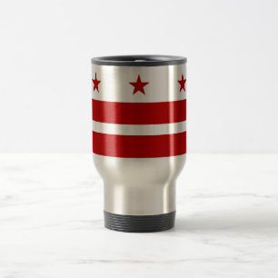 Taza De Viaje Mug de viajes con bandera de Washington DC - Estad