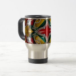 Taza De Viaje Mug de viajes con diseño de colores de Los Ángeles