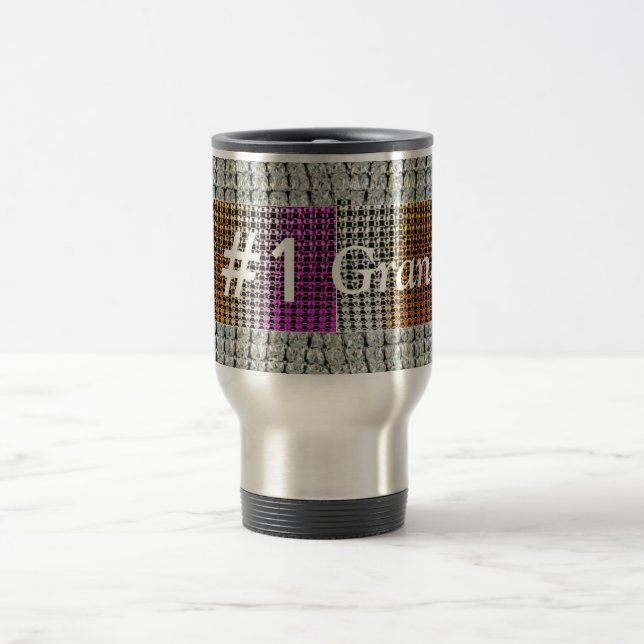 Taza De Viaje Mug de viajes de Bling personalizado (Centro)