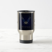 Mug de viajes de la Fuerza Aérea de EE.UU.