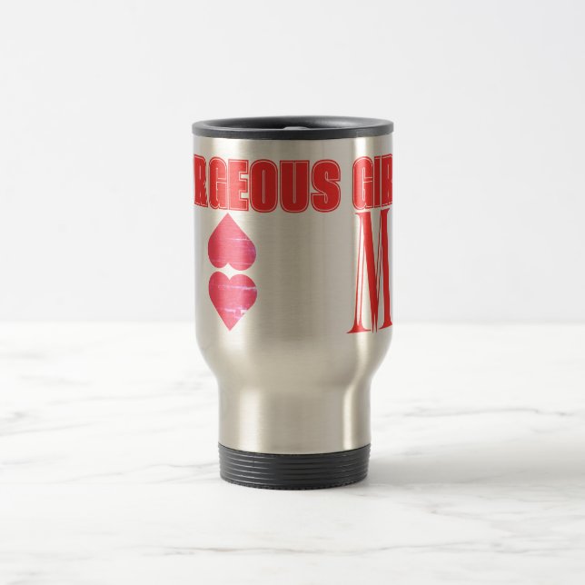 Taza De Viaje Mug de viajes de las mujeres de MM (Centro)