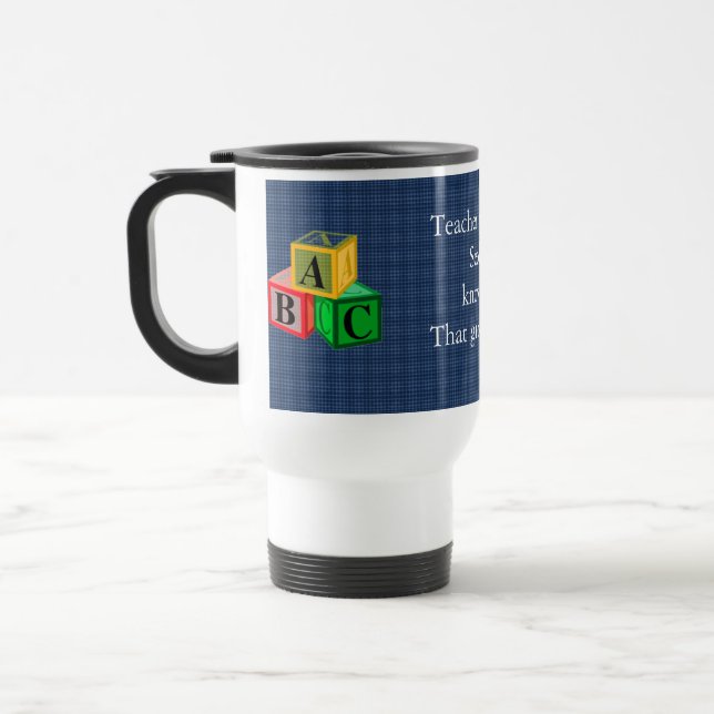 Taza De Viaje Mug de viajes del profesor (Izquierda)