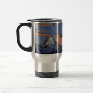 Taza De Viaje Mug De Viajes - "El Matterhorn Al Amanecer"