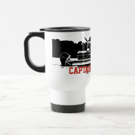 Taza De Viaje Mug de viajes en bote de pontón personalizado en n