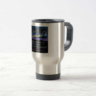 Taza De Viaje Mug de viajes (Logo del 40° cielo oscuro)
