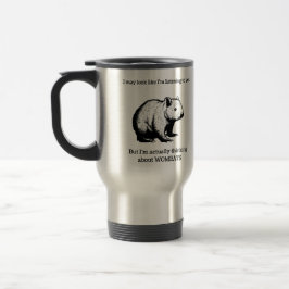 Taza De Viaje Mug de Wombat