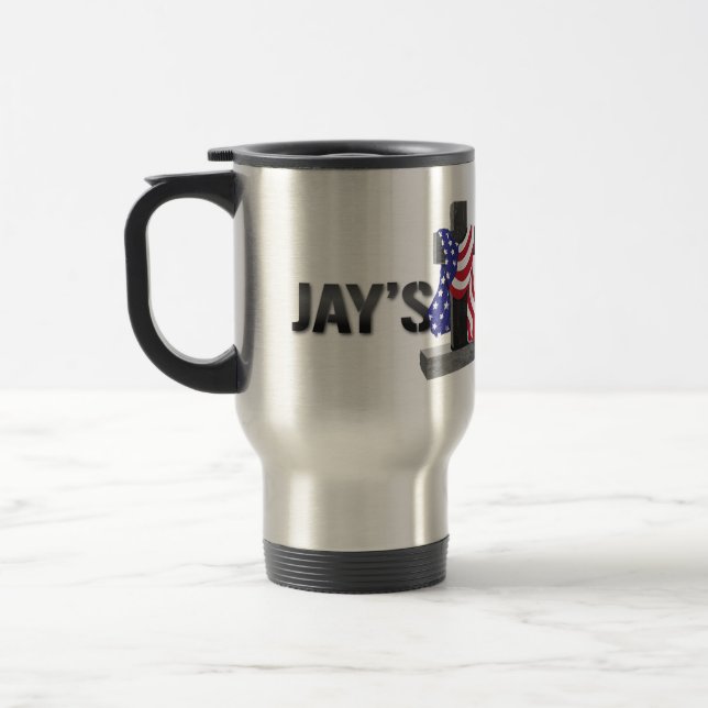 Taza De Viaje Mug del servicio de limpieza de Jays (Izquierda)