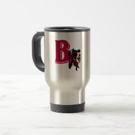 Taza De Viaje Mug del viajero al trabajo: Bethel Braves (00103)