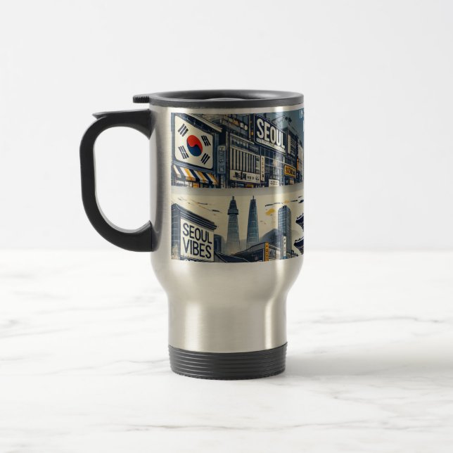 Taza De Viaje Mug estilo coreano (Izquierda)