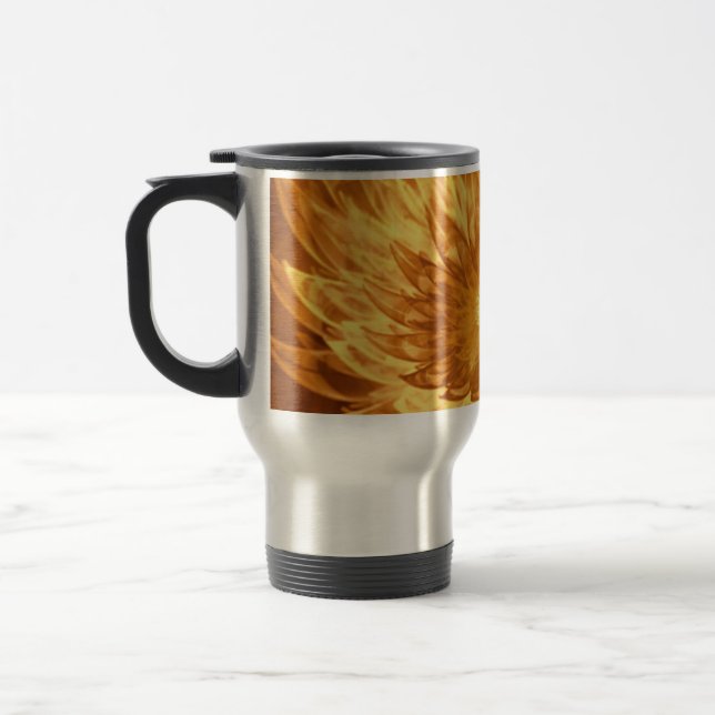 Taza De Viaje Mug Fantasy Flores amarillas (Izquierda)