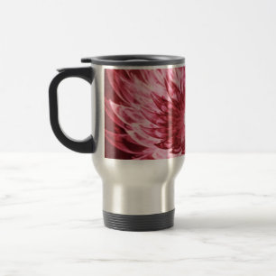 Taza De Viaje Mug Fantasy Flores rojas