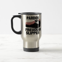 Taza De Viaje Mug freudiano Slipper - elegir estilo y color