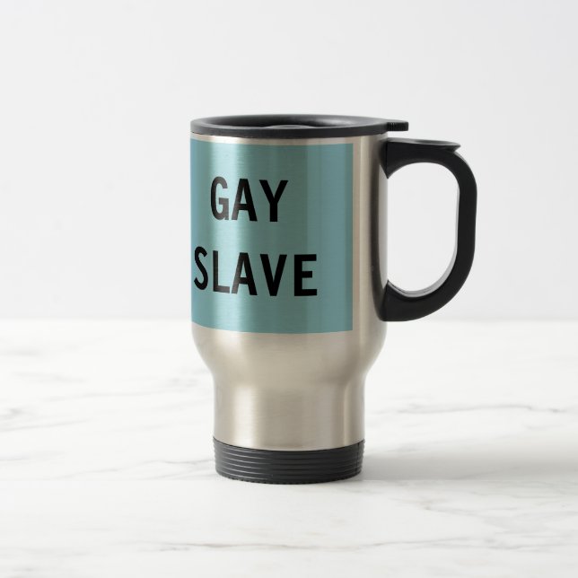 Taza De Viaje Mug Gay Slave (Derecha)