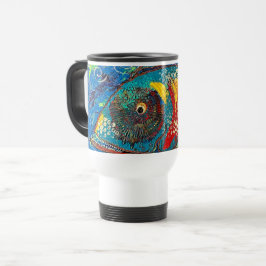 Taza De Viaje Mug Grinning Grouper