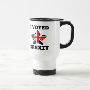 Taza De Viaje Mug I Votó por Brexit