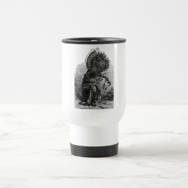 Taza De Viaje Mug Jefe Indio (Centro)