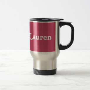 Taza De Viaje Mug Lauren