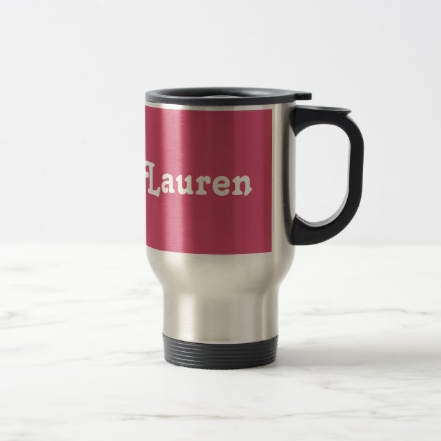 Taza De Viaje Mug Lauren (Derecha)
