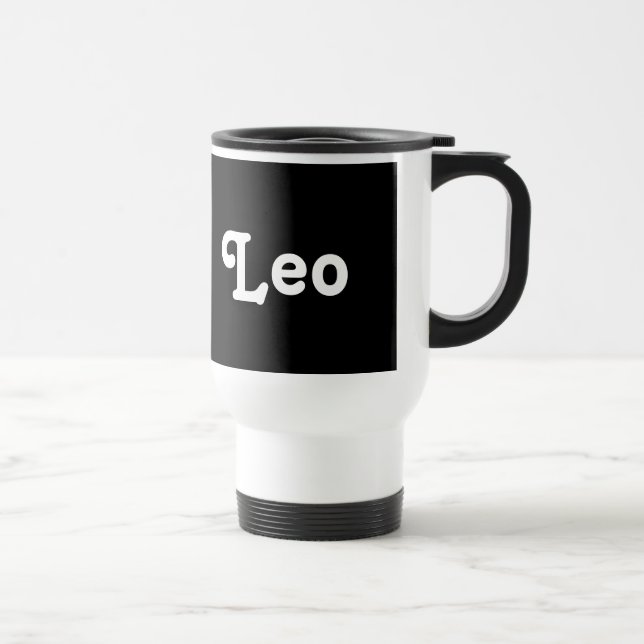 Taza De Viaje Mug Leo (Derecha)