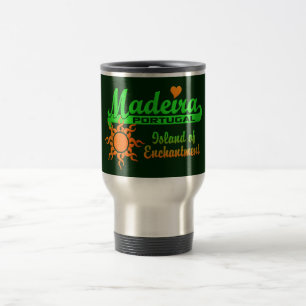 Taza De Viaje Mug MADEIRA - elegir estilo y color