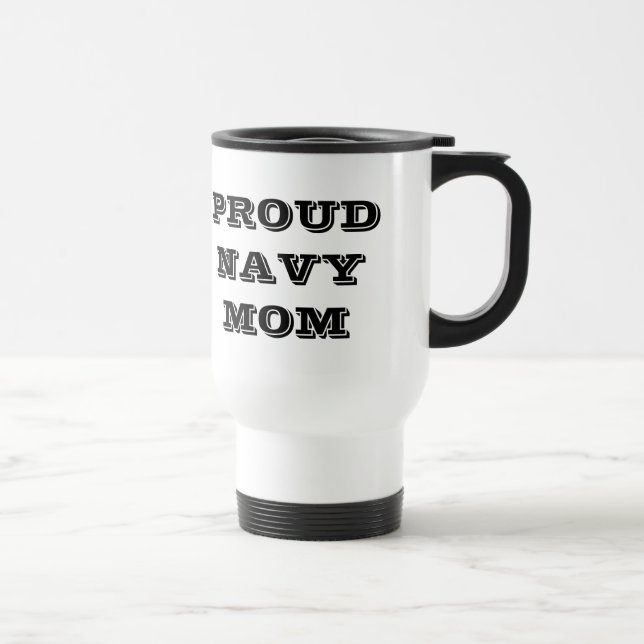 Taza De Viaje Mug Orud Navy Mom (Derecha)