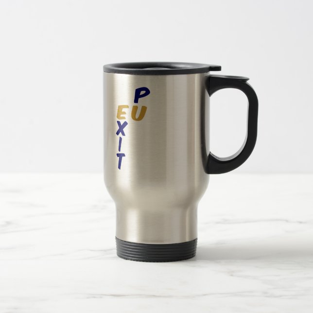 Taza De Viaje Mug PU EU Exit (Derecha)