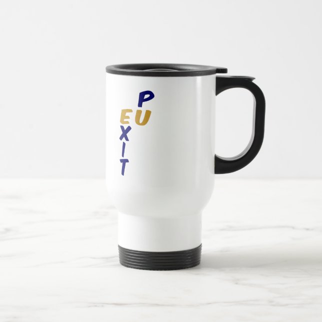 Taza De Viaje Mug PU EU Exit (Derecha)