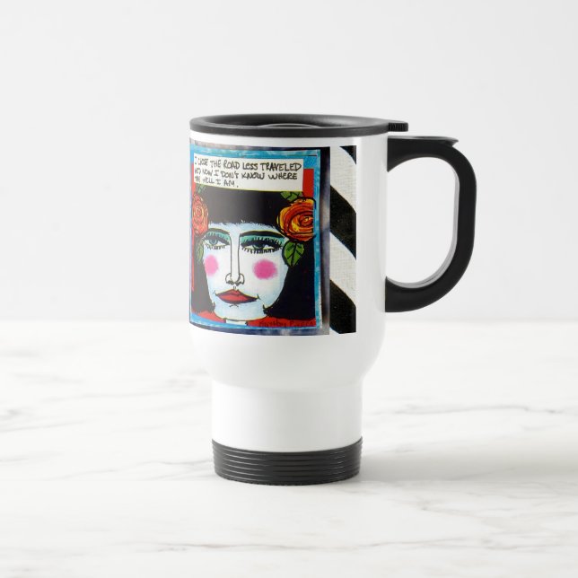 TAZA DE VIAJE MUG-ROAD VIAJÓ MENOS (Derecha)