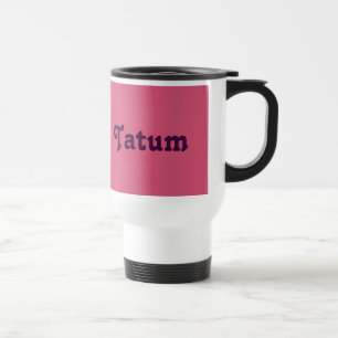 Taza De Viaje Mug Tatum