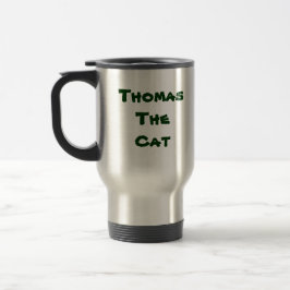 Taza De Viaje Mug: ¡Thomas el perro del gato!