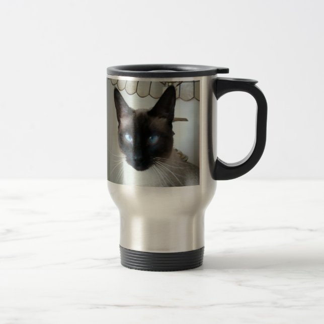 Taza De Viaje Mug: ¡Thomas el perro del gato! (Derecha)