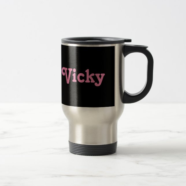 Taza De Viaje Mug Vicky (Derecha)