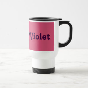 Taza De Viaje Mug Violet
