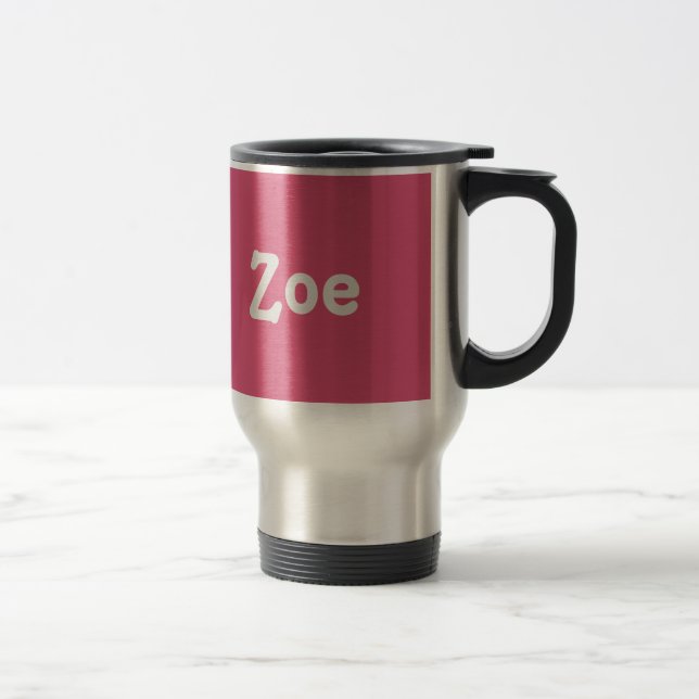 Taza De Viaje Mug Zoe (Derecha)