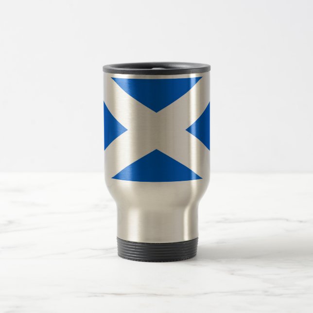 Taza De Viaje Mugcnt de la bandera escocesa (Centro)